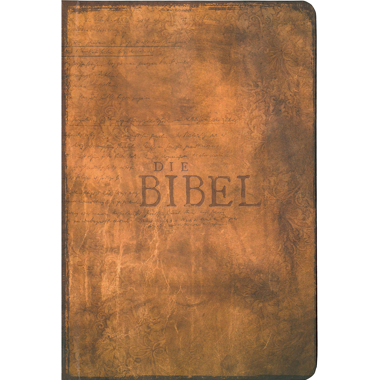 Schlachter-Bibel 2000 - Motiv "Vintage hellbraun"