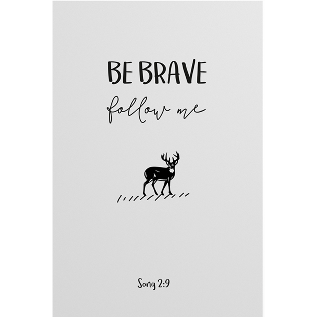 Be Brave (Postkarten)