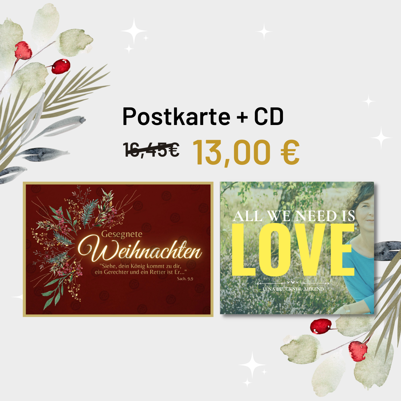 All we need is love - Special (CD + Postkarte)