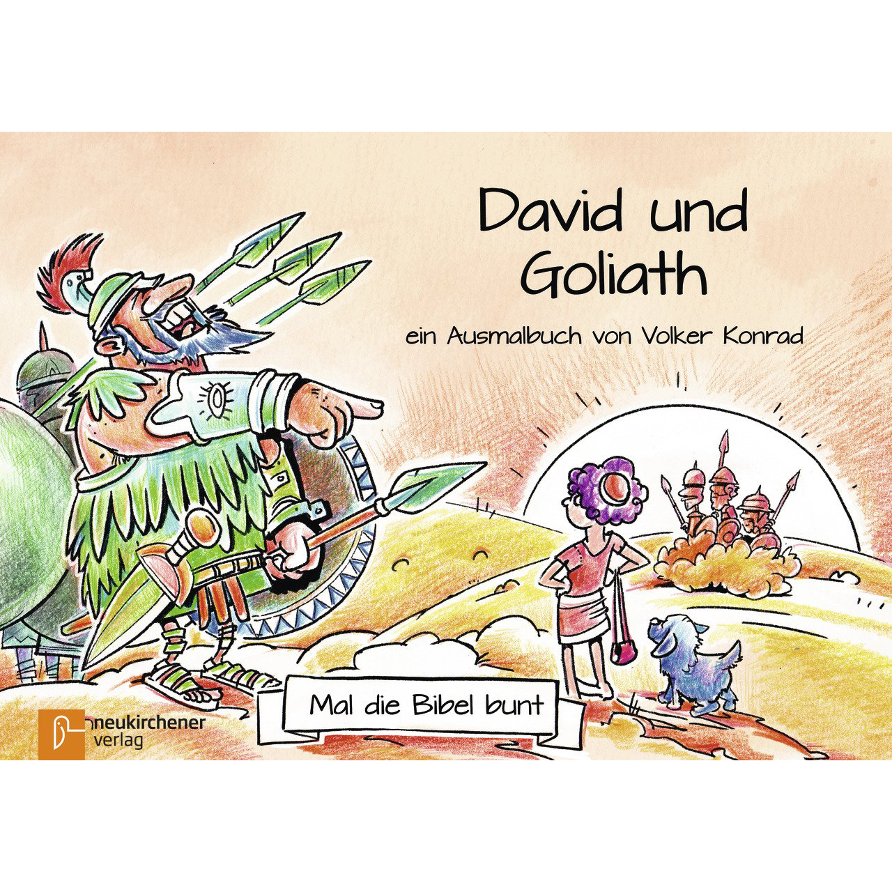 Mal die Bibel bunt - David und Goliath