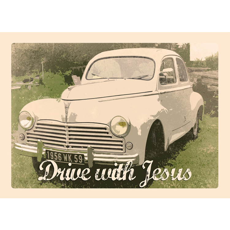 Drive with Jesus (Postkarten)